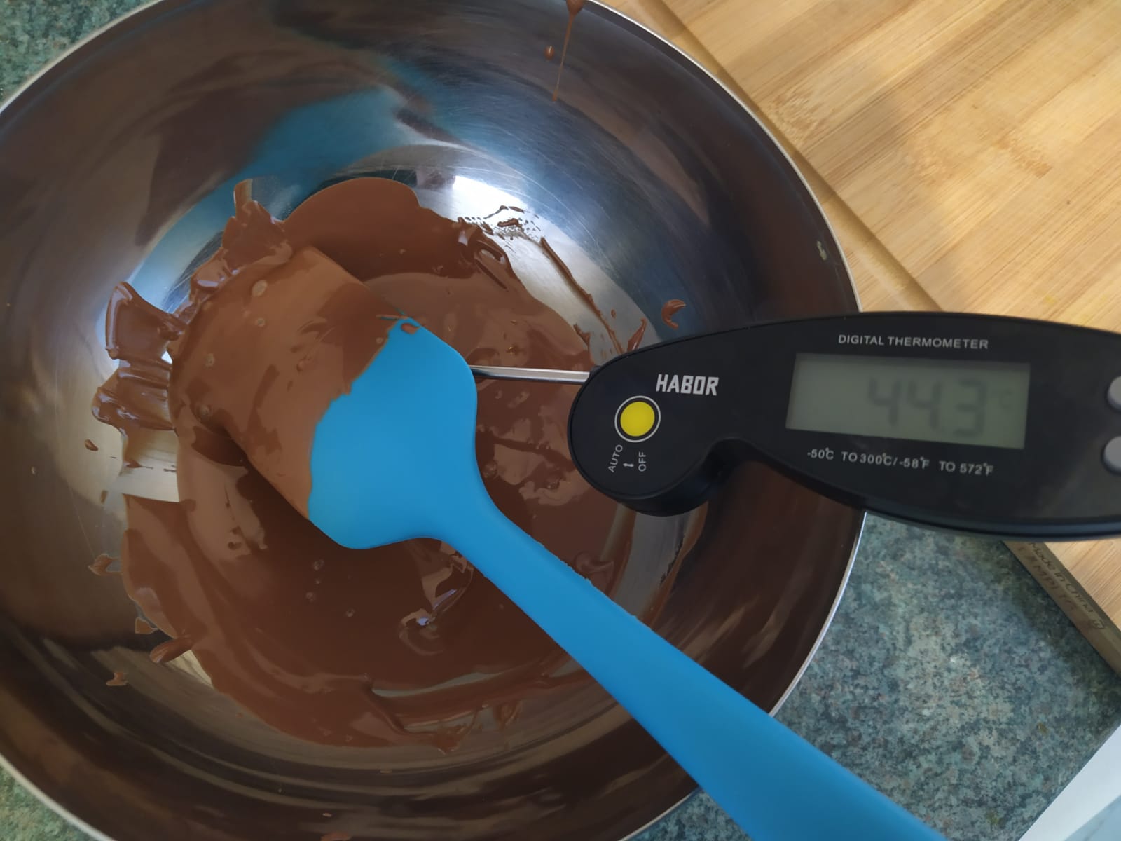 Chocolate 45 degrees