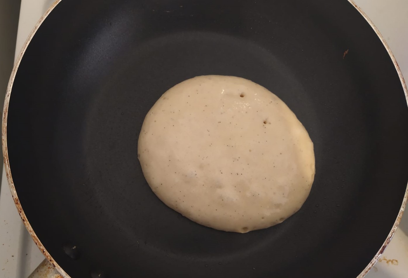  cooking pancake 
